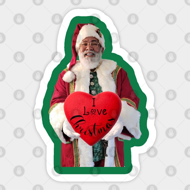 I love Christmas Sticker by North Pole Fashions